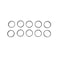 Bedford Precision Parts Bedford Precision Gaskets Kit of 10 for DeVilbiss MBC-1226-K10 55-1097 - alternate 2